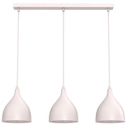 Lampada a sospensione Noak classic 3xE27 calice cashmere