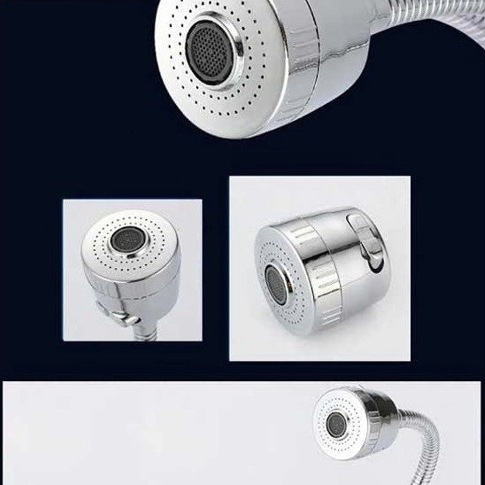 Trade Shop - Rompigetto Areatore A Doppia Funzione Getto E Doccino Per Rubinetto Universale -