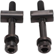 Viti da sella a doppia testa M5 x 40 mm - Viti di fissaggio - Ricambio per bicicletta - Materiale di costruzione leggero e duraturo - Resistente alla corrosione - Produzione di precisione - Viti per bicicletta