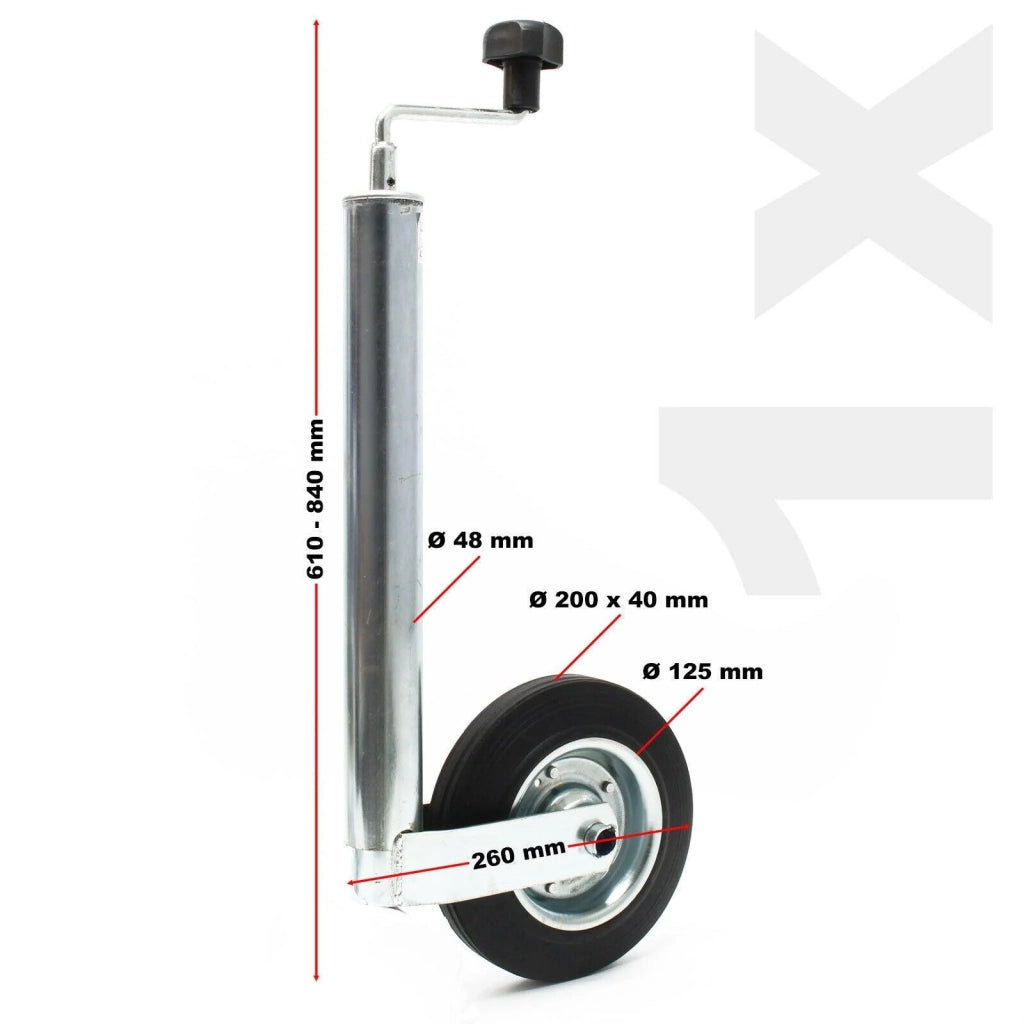 Kit supporto rimorchio 10 pezzi cunei ruota morsetto di serraggio supporto ruota 16_0002536