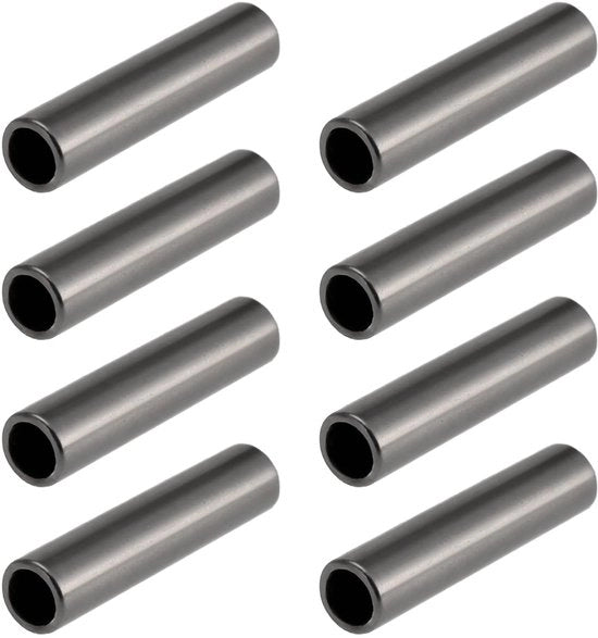 Krimpi Mou per Pesci da Mare - 500 Pezzi - Unico Acquisto - 1,2x8 mm - Nero - Corrosione Resistente - Morsa per Pesci