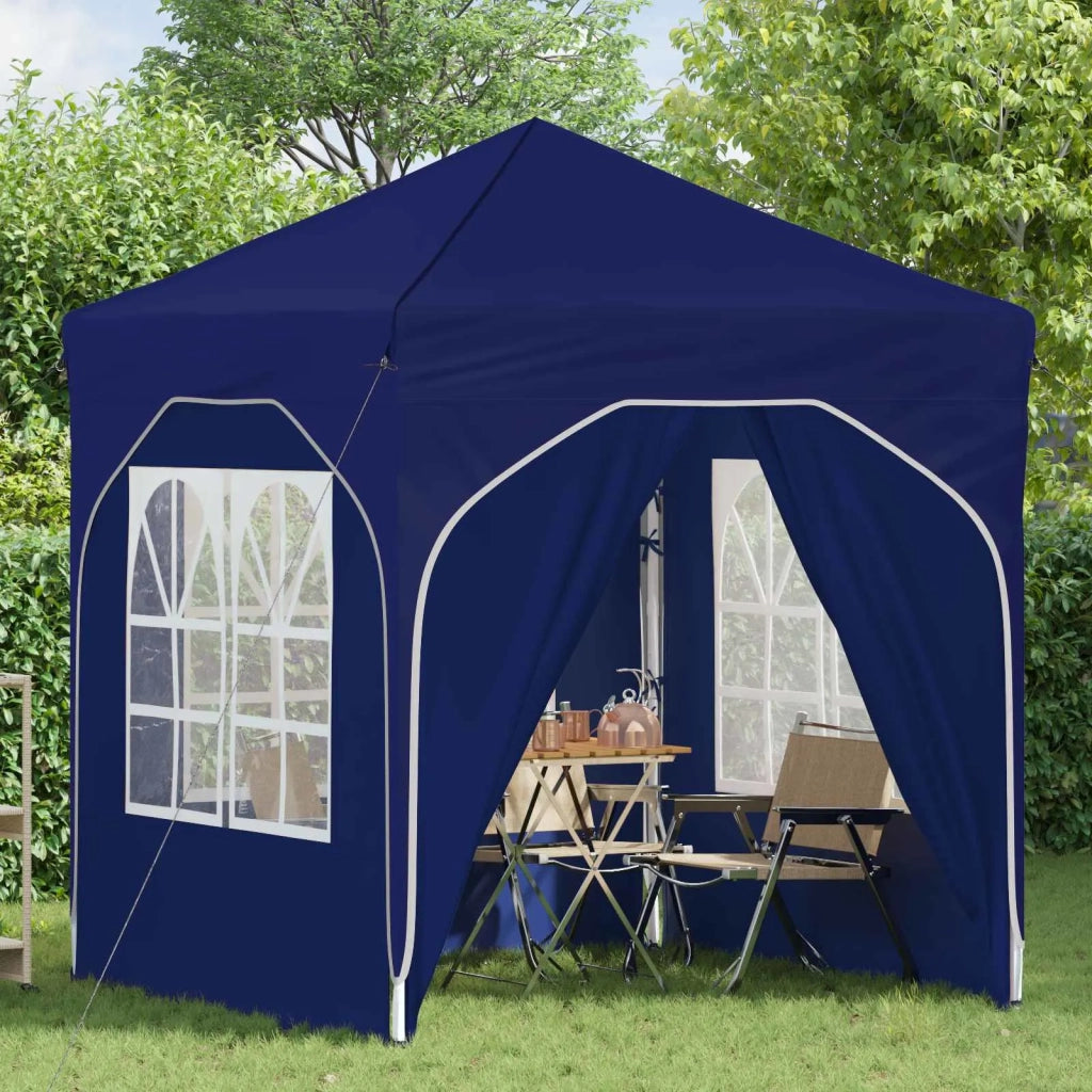 Tenda per feste a pop-up-Gazebo 192 x 192 x 245 cm Blu 443197