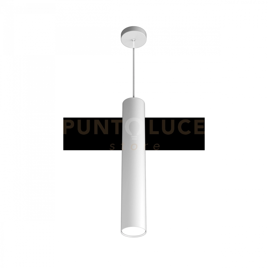 SHAPE SOSPENSIONE TUBO H.50 1 LUCE BIANCO 1143-S50-BI