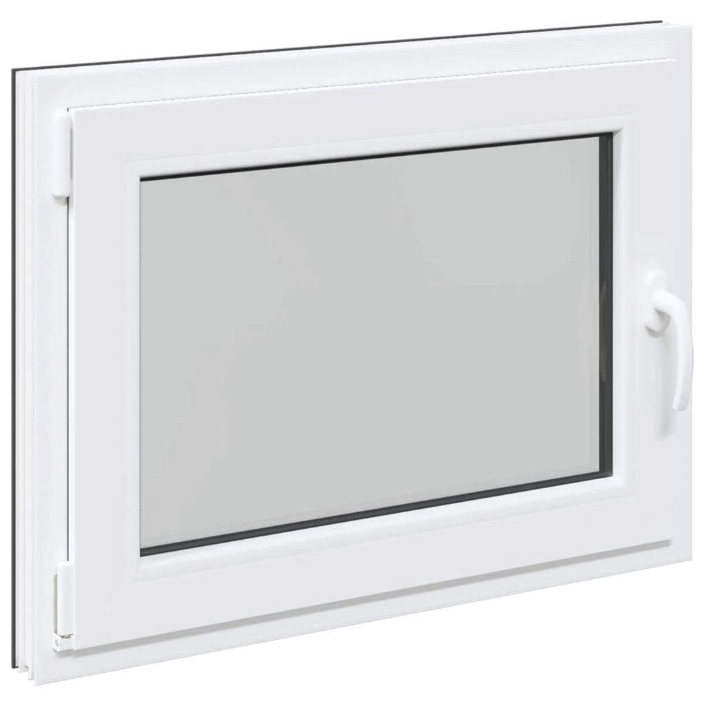 Finestra per Soffitta RISOR 80 x 50 cm PVC e Vetro Antracite