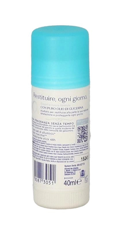 NEUTRO ROBERTS DEODORANTE STICK FRESCO ZERO SALI DI ALLUMINIO ZERO MACCHIE OLIO 40 ML 48H