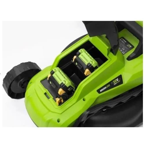 Rasaerba a batteria - FIELDMANN - 20V - Taglio 33 cm - Altezza max 65 mm - Batteria e caricabatteria non inclusi