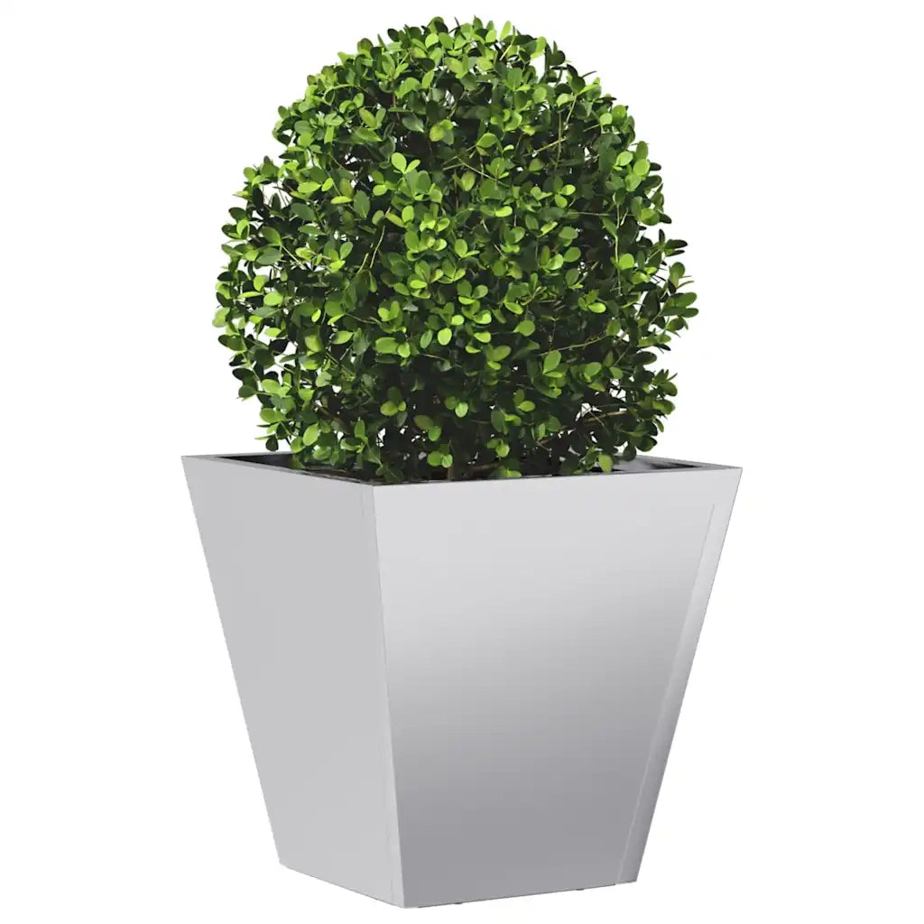 Fioriera da Giardino 30x30x30 cm Acciaio Zincato 851048