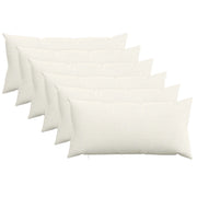 Federa 6 pcs HEERLEN Crema 40 x 80 cm corduroy 909908
