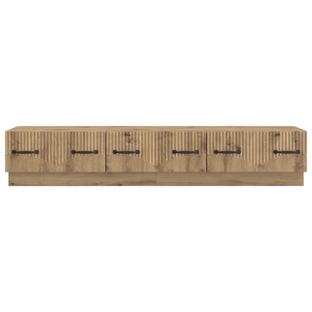 Mobile TV con cassetto Rovere Artigianale 147 x 34,5 x 27 cm