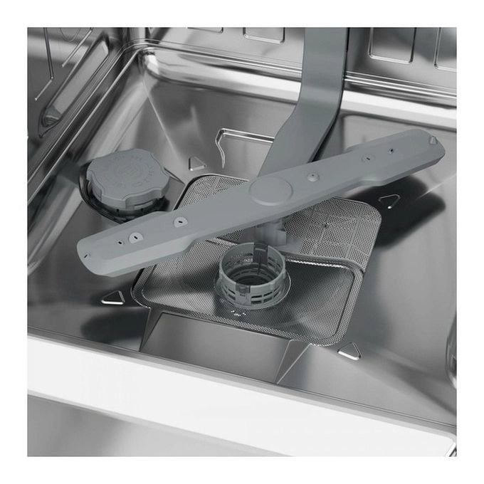 Beko b300 Lavastoviglie 60cm semi-integrata con cruscotto Inox, Classe D, 45 dBA