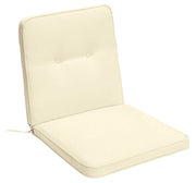 Cuscino da esterno per poltrona bassa, 92x48 cm con bordino Colore: Grigio