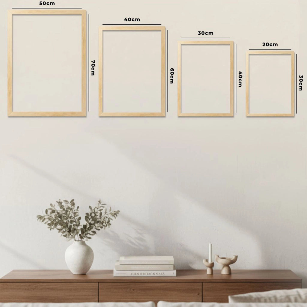 Menaso, Quadro Materiale Struttura in Legno Nobilitato, 50x70h cm Multicolore