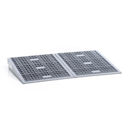 Rampa per soglie con diverse altezze 0-25/25-50/50-76 mm Larga 810 mm Pedana per disabili