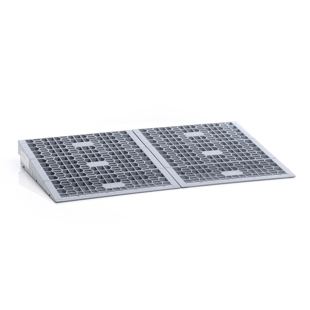 Rampa per soglie con diverse altezze 0-25/25-50/50-76 mm Larga 810 mm Pedana per disabili