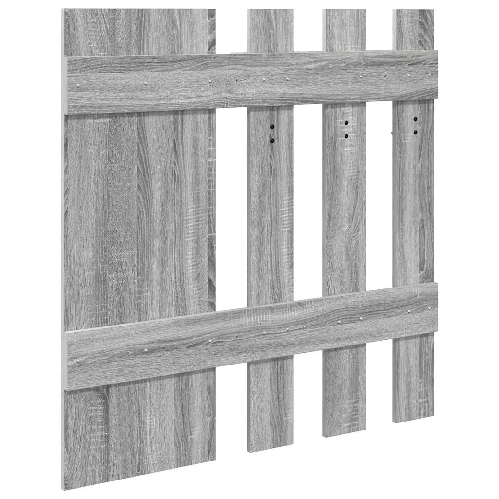 Appendiabiti a muro Grigio Sonoma 100 x 10 x 100 cm CFW3534708