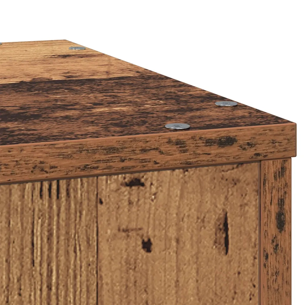 Supporto per piante | Sostegno per piante Legno Vecchio 33x33x100 cm in Truciolato