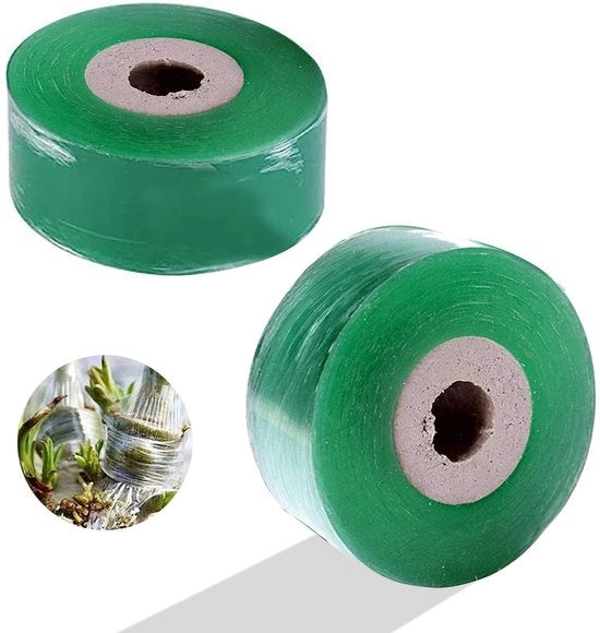 Banda di supporto per decorazione 2 pezzi - Biodegradabile - Banda elastica - Blocco umidità - Translucida - PVC di alta qualità - Banda di fissaggio