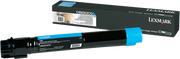 ORIGINAL Lexmark toner ciano X950X2CG X950/952/954 ~22000 Seiten alta capacità