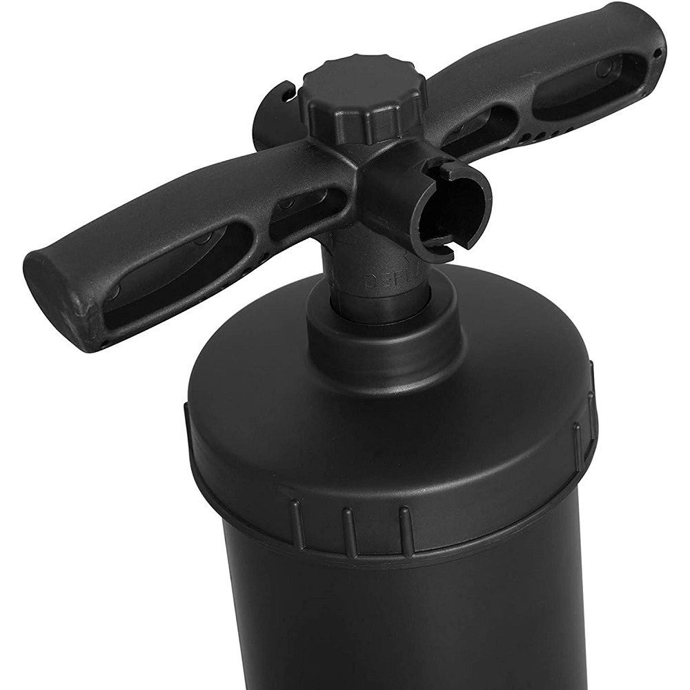 Trade Shop - Pompa Manuale Multifunzione Gonfia/sgonfia Volume 2.800 Cc 4 Adattatori 62086 -