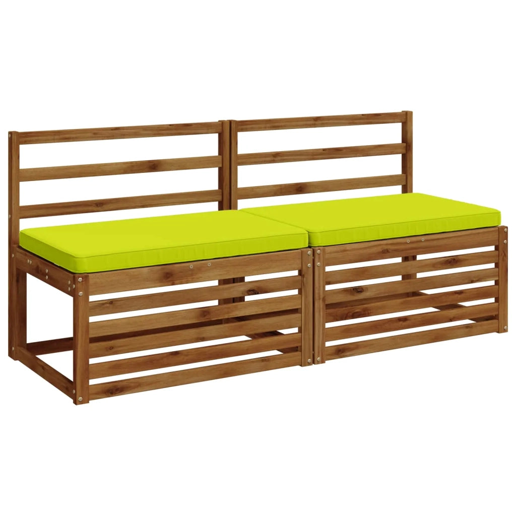 Cuscini per Panchina a 2 Pezzi VUGHT 2 pz 100% Poliestere 951661