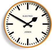 Orologio digitale moderno a 30 cm | colore arancione | design robusto per la cucina, salotto o ufficio