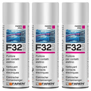 Faren f32 pulitore contatti spray sgrassante a rapida evaporazione 400ml 3 pezzi