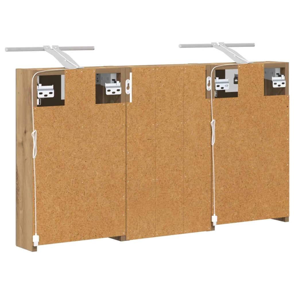 Set di Armadi da Bagno con lo scaffale 3 pcs 90 x 10,5 x 50 cm 3403679