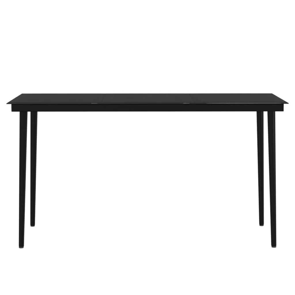 Set da pranzo da giardino marrone da 7 pezzi e cuscini 02_0014632