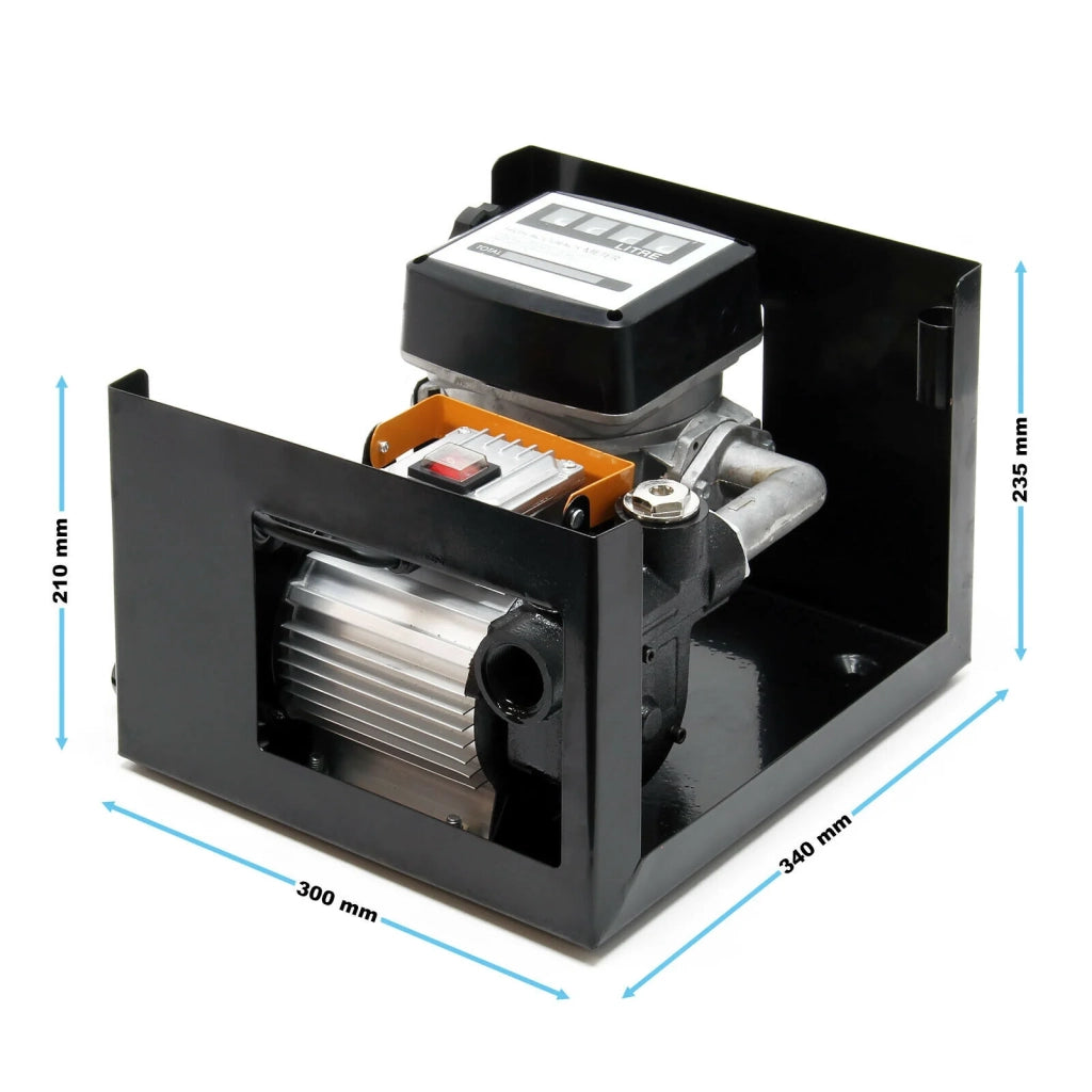Pompa autoadescante per carburante diesel biologico 230 volt 550 watt 50 l/min pistola automatica 16_0000601