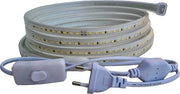 Striscia LED 2835, 220V, Impermeabile, Alta Luminosità, Bianco Freddo/ Bianco Neutro/Bianco Caldo, 10 metri