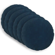 Cuscino con cuscino HEERLEN 6 pz Blu Fleece in microfibra 928816