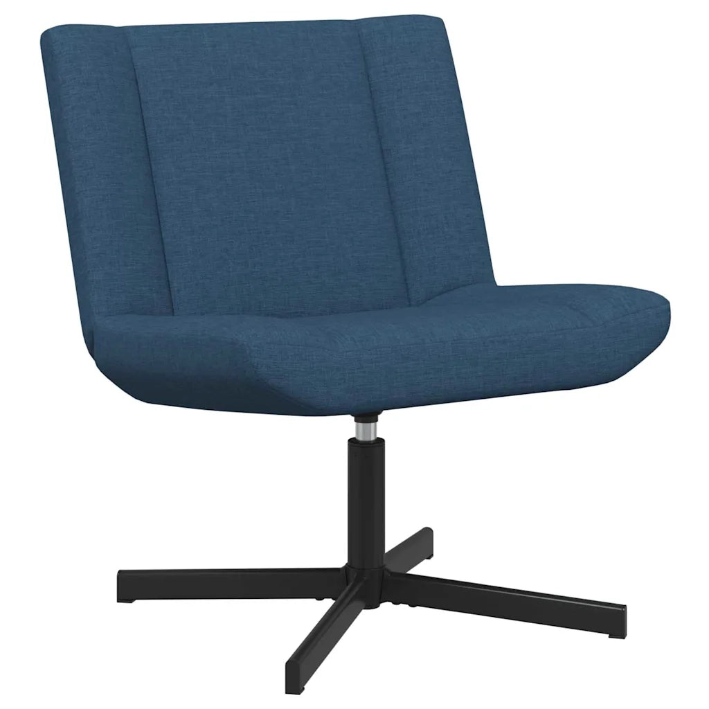 Sedia girevole Blu 63 x 75 x 76 cm Tessuto CFW3004311