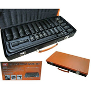 Trade Shop - Kit 27 Bussole/boccole Adattatore Rinforzate Per Avvitatore Pneumatico Da 1/2" -