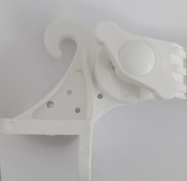 Braccetti per Tende da Sole in Alluminio 50 cm Coppia Kit con Occhioli Vari Colori