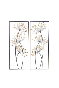 Set 2 Quadri Ferro 70x3x90 cm