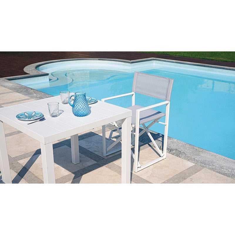 Tavolo San Vincenzo bianco 80x80 cm Moia