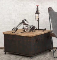 Lampada Da Tavolo Manhattan/Cage Cm 27X27X56