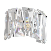 Maytoni applique contemporanea Puntes 1 luce E14 cromo metallo cristalli