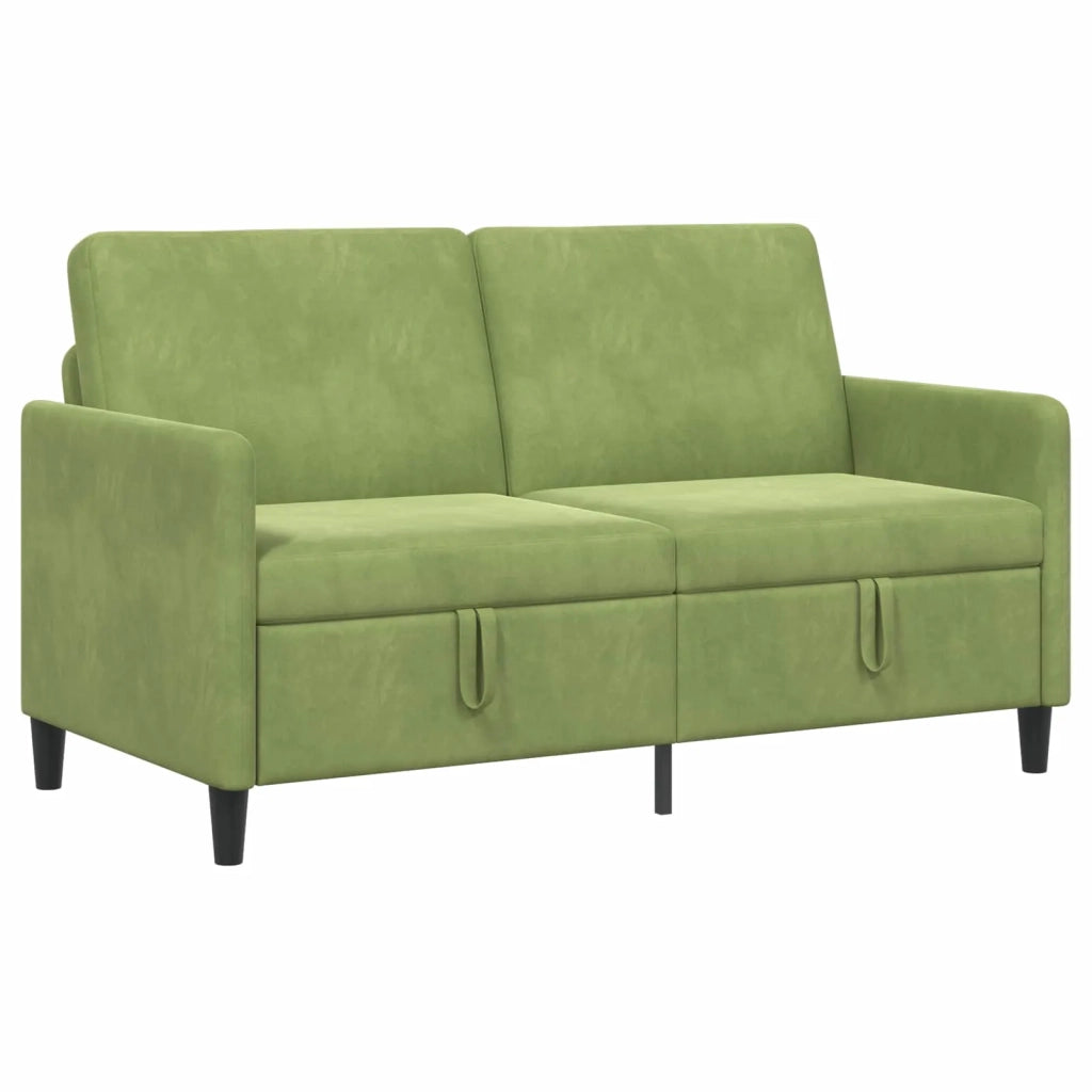 Divano con Storage Verde chiaro 152 x 78 x 87 cm Poliestere 42036936