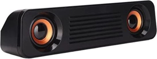 Barra sonora per PC - Barra sonora mini per PC - Barra sonora per computer - Barra sonora per computer - Barra sonora per computer - Nero - 25W