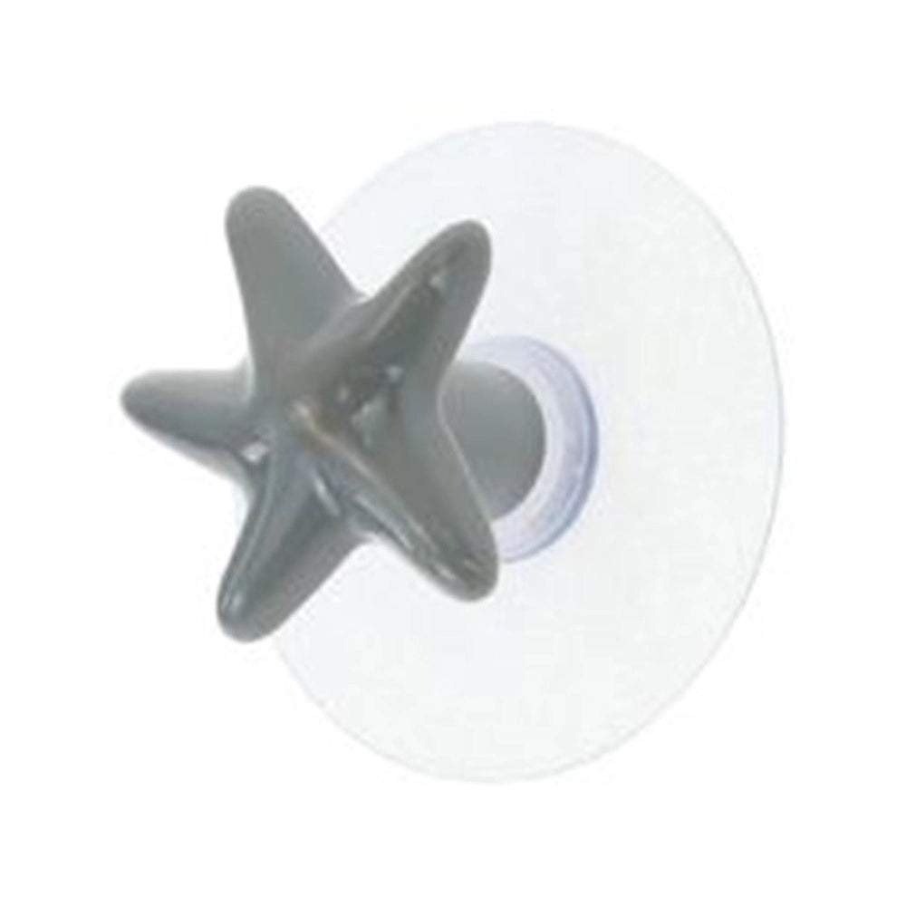 Trade Shop - Gancio Appendino Adesivo Appendiabiti Da Parete Cucina Bagno Forma Stella Colorata 10807 -