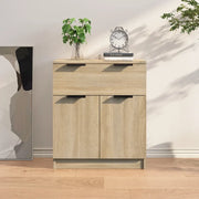Credenza-Buffet-Armadio da cucina Rovere Sonoma 60x30x70 cm in Legno Multistrato 338855