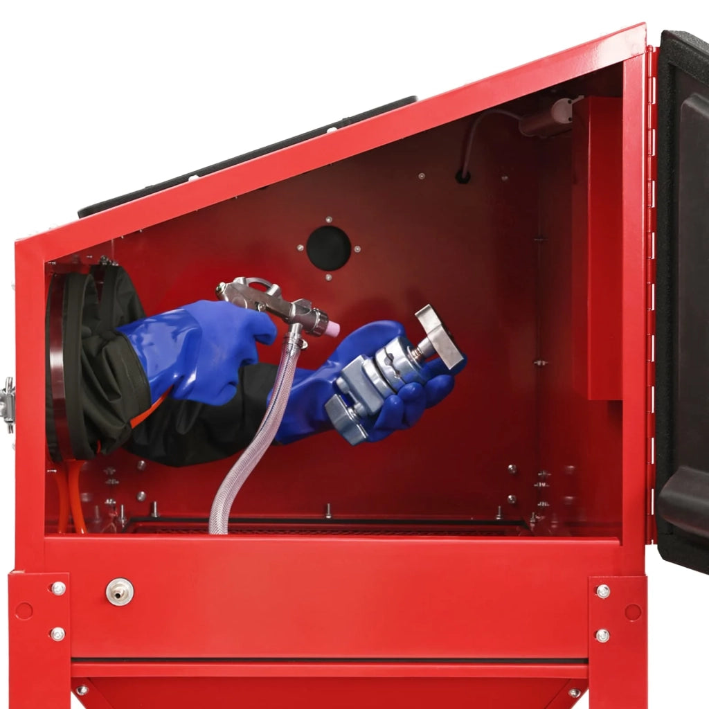 Cabina di Sabbiatura 226 L 125 PSI Acciaio laminato a freddo 42012446