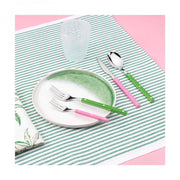 ALLEGRA, Posate Set 24 Pz, Scatola Finestra, Casa Bugatti Colore: Verde foliage