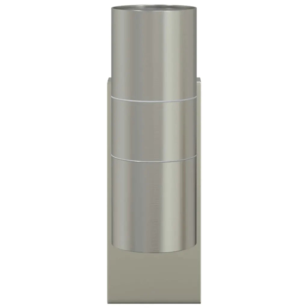 Lampada da Parete Esterna Argento 7 x 10 x 22 cm CFW2451427