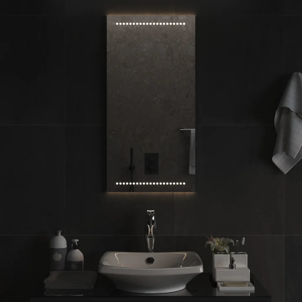 Specchio da Bagno con Luci LED-Specchio per Bagno 40x80 cm 387330