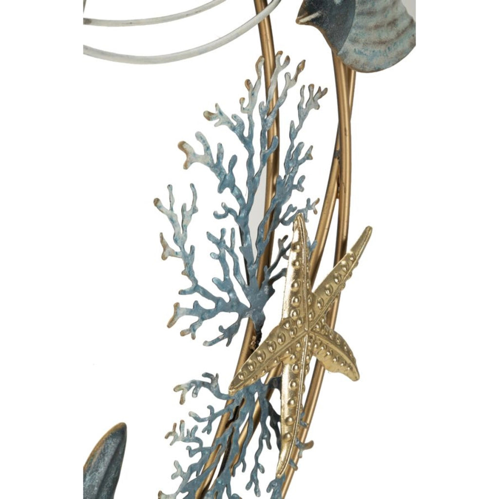 Pannello da muro Dory con pesci, coralli e stelle marine, 61x86 cm