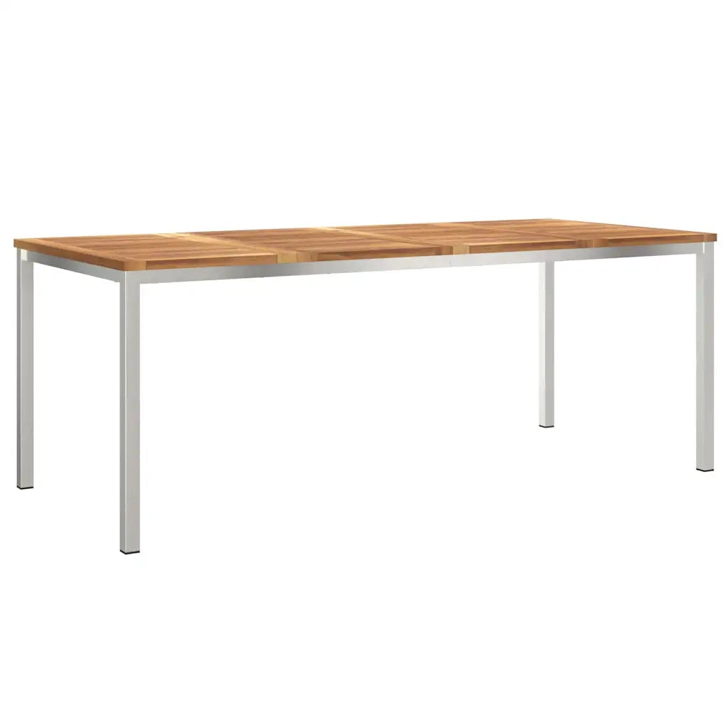TavolodaPranzo Marrone 200 x 90 x 75 cm Legno di teak solido 42006192