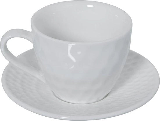 Set di 6 tazze da caffè in ceramica per una elegante tavola da caffè