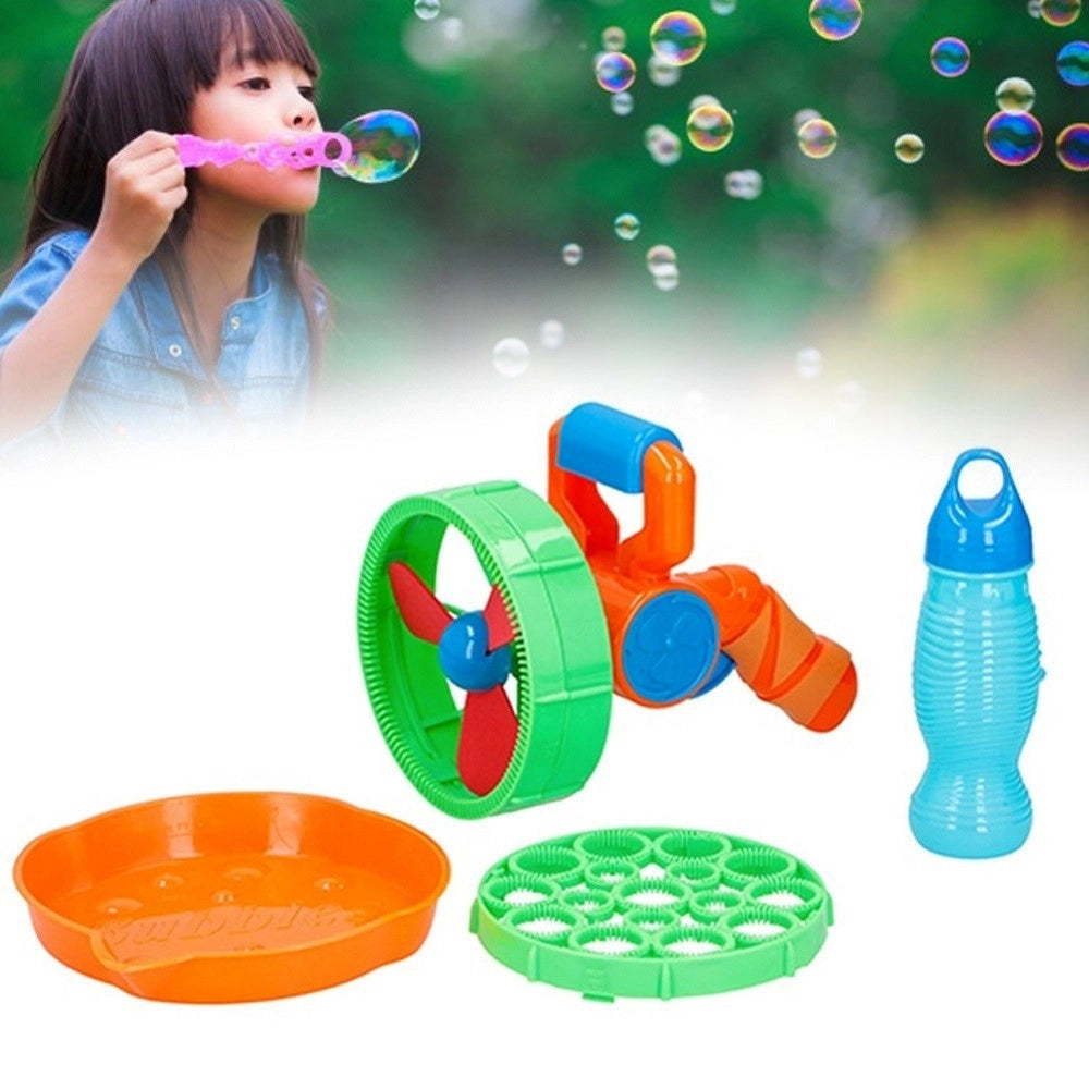 Trade Shop - Pistola Spara Bolle Di Sapone Giganti Giocattoli Per Bambini 2 Grandezze Feste -
